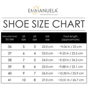 Emmanuela - handcrafted for you® Kniehohe Gladiator-Sandalen zum Schnüren "Jocasta" aus Silber leder
